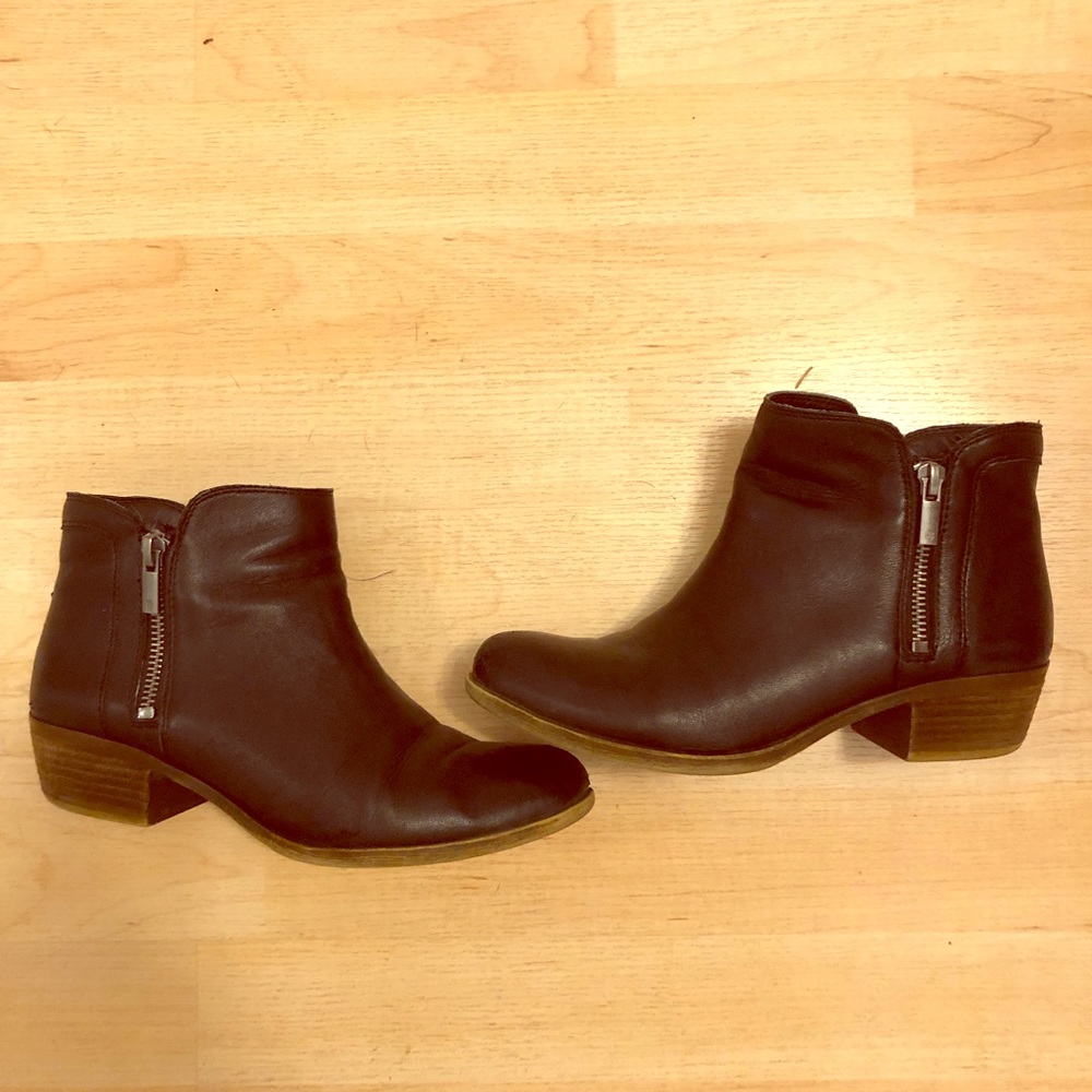 Lucky Brand black Basel bootie